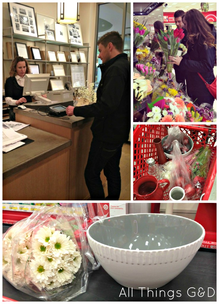 shopping collage