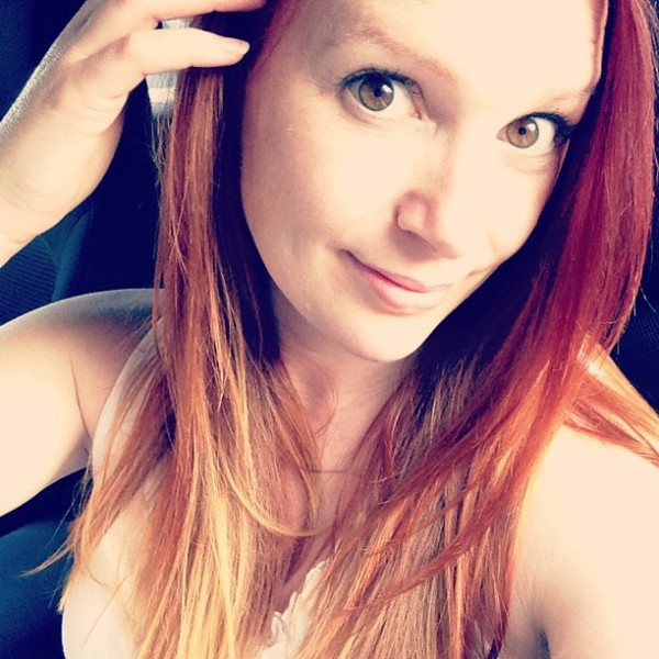 red ombre hair
