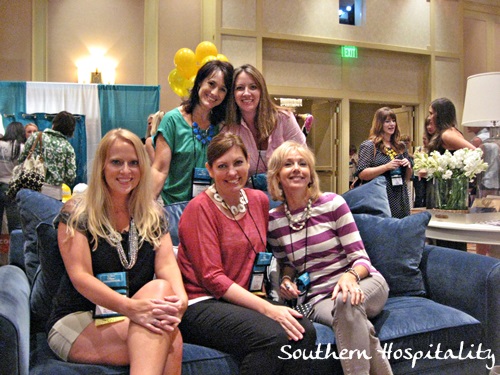 The 2013 Haven Team: Beth from Home Stories A to Z, Traci from Beneath My Heart, Chris from Just a Girl, Sarah from Thrifty Decor Chick, and Rhonda from Southern Hospitality (who also gets credit for this cute photo!)