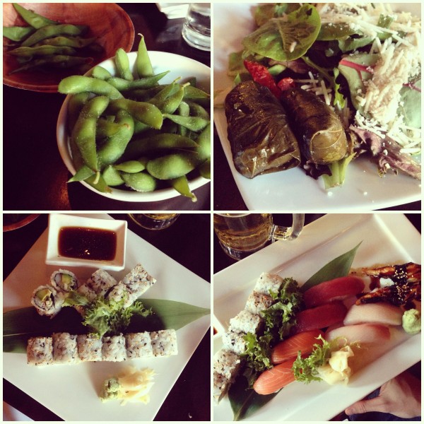 Dinner at Asuka Sushi
