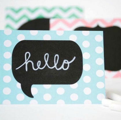 Entertaining with chalkboard banners & labels. | www.allthingsgd.com