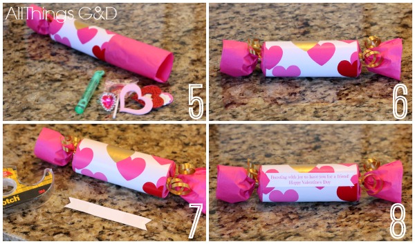 DIY Valentine's Day Poppers (made from toilet paper rolls) - includes free printable! | www.allthingsgd.com