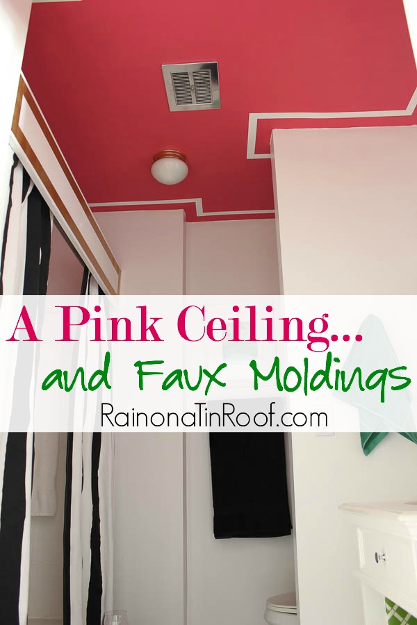 pink-ceiling-faux-moldings