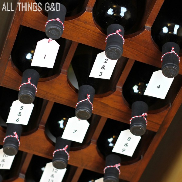 Mommy's Advent Calendar - a Christmas countdown for the wine lovers in all of us! | www.allthingsgd.com