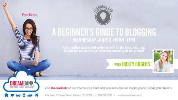 DreamBank: Beginner's Guide to Blogging
