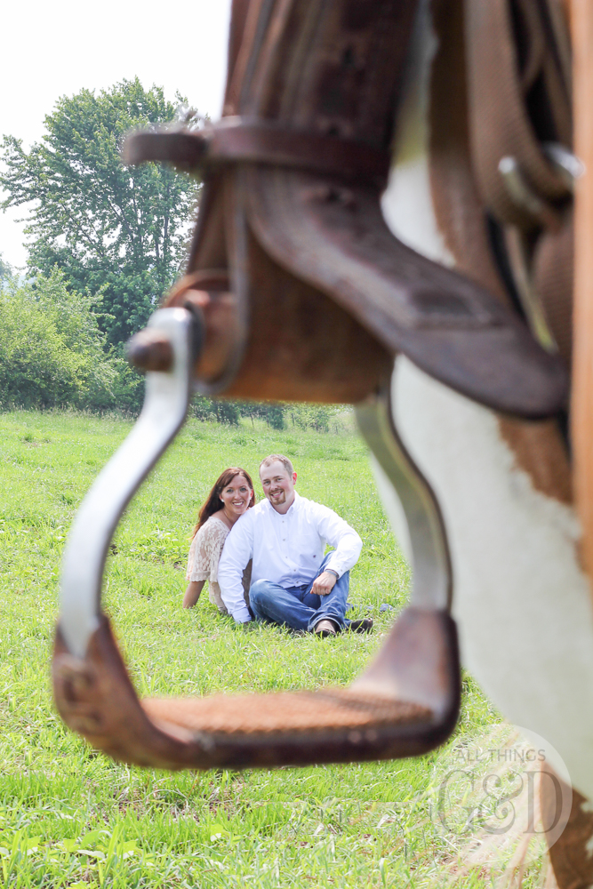 Amanda & Levi | Western Engagement Pictures by All Things G&D