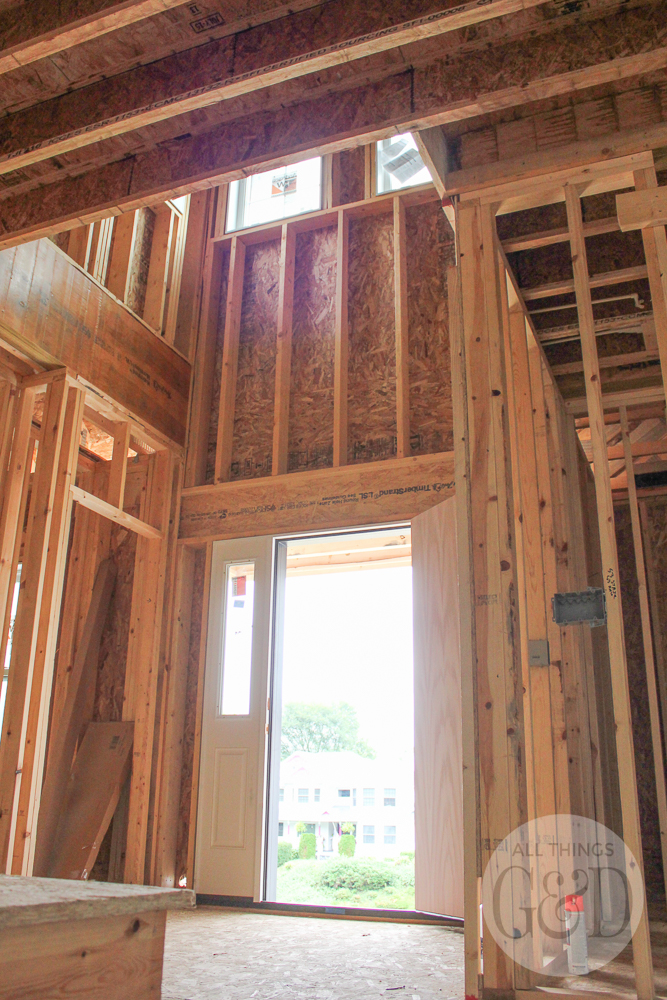 An interior look at the windows we chose for our new home construction. | All Things G&D #ATGDdreamhome #newhomeconstruction #customhome #customhomeconstruction