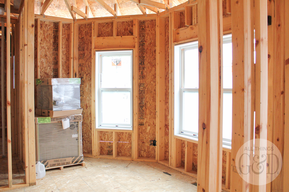 An interior look at the windows we chose for our new home construction. | All Things G&D #ATGDdreamhome #newhomeconstruction #customhome #customhomeconstruction