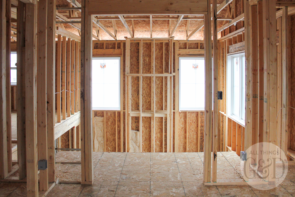 An interior look at the windows we chose for our new home construction. | All Things G&D #ATGDdreamhome #newhomeconstruction #customhome #customhomeconstruction