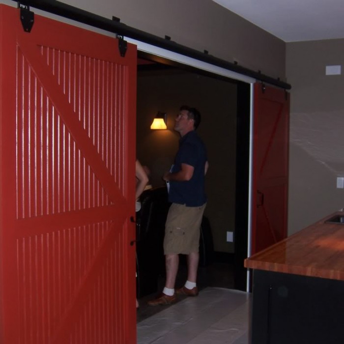 Parade of Homes–Neat Sliding Doors