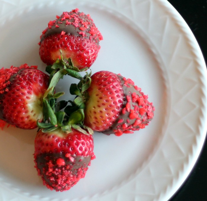 Chocolate-Covered Strawberries That POP!