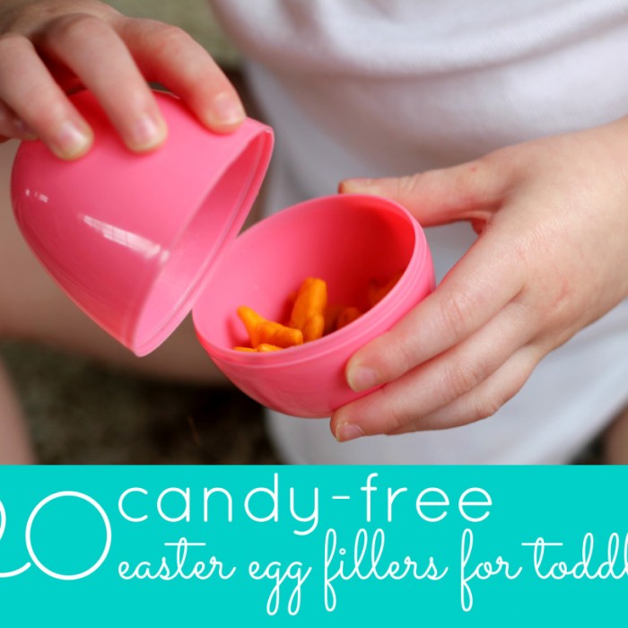 20 Candy-Free Easter Egg Fillers for Toddlers