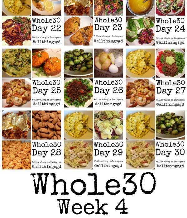 Whole30: Week 4