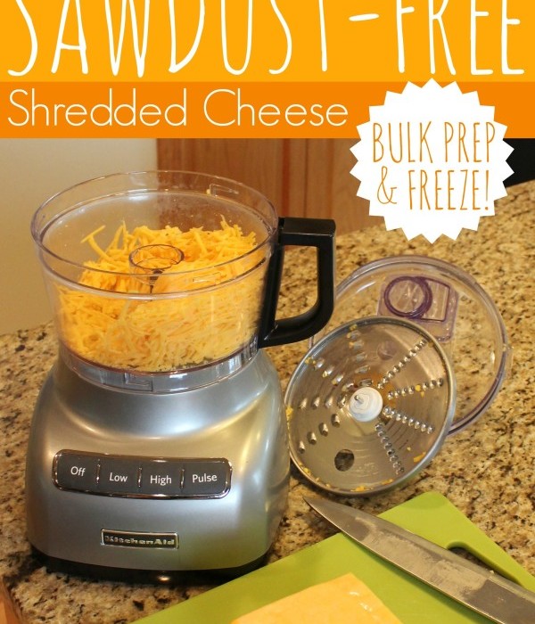 Sawdust-Free Shredded Cheese