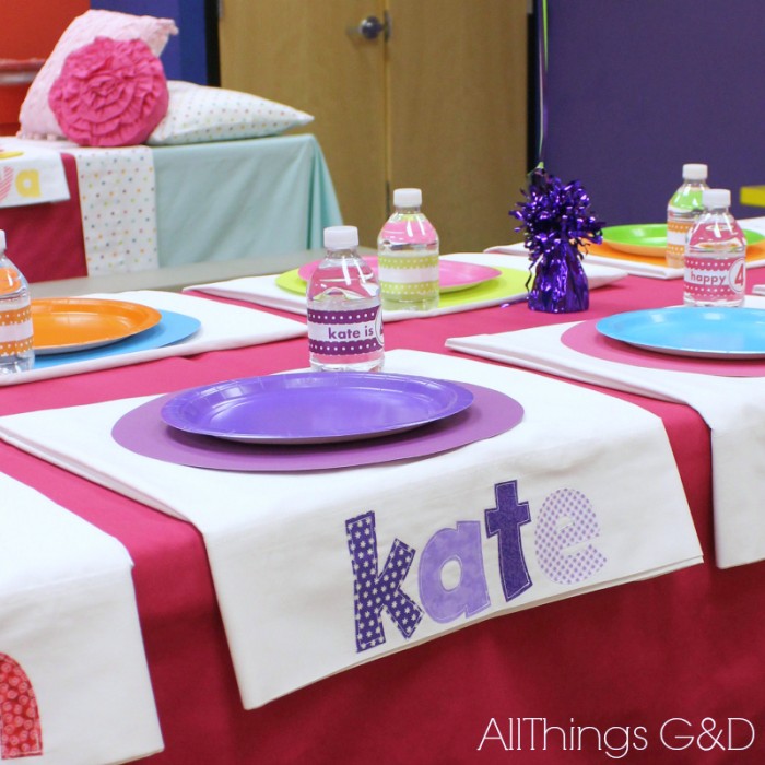 Kate’s Polka Dot Pajama Birthday Party