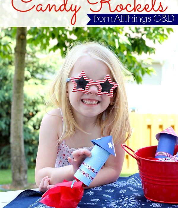 4th of July Candy Rockets