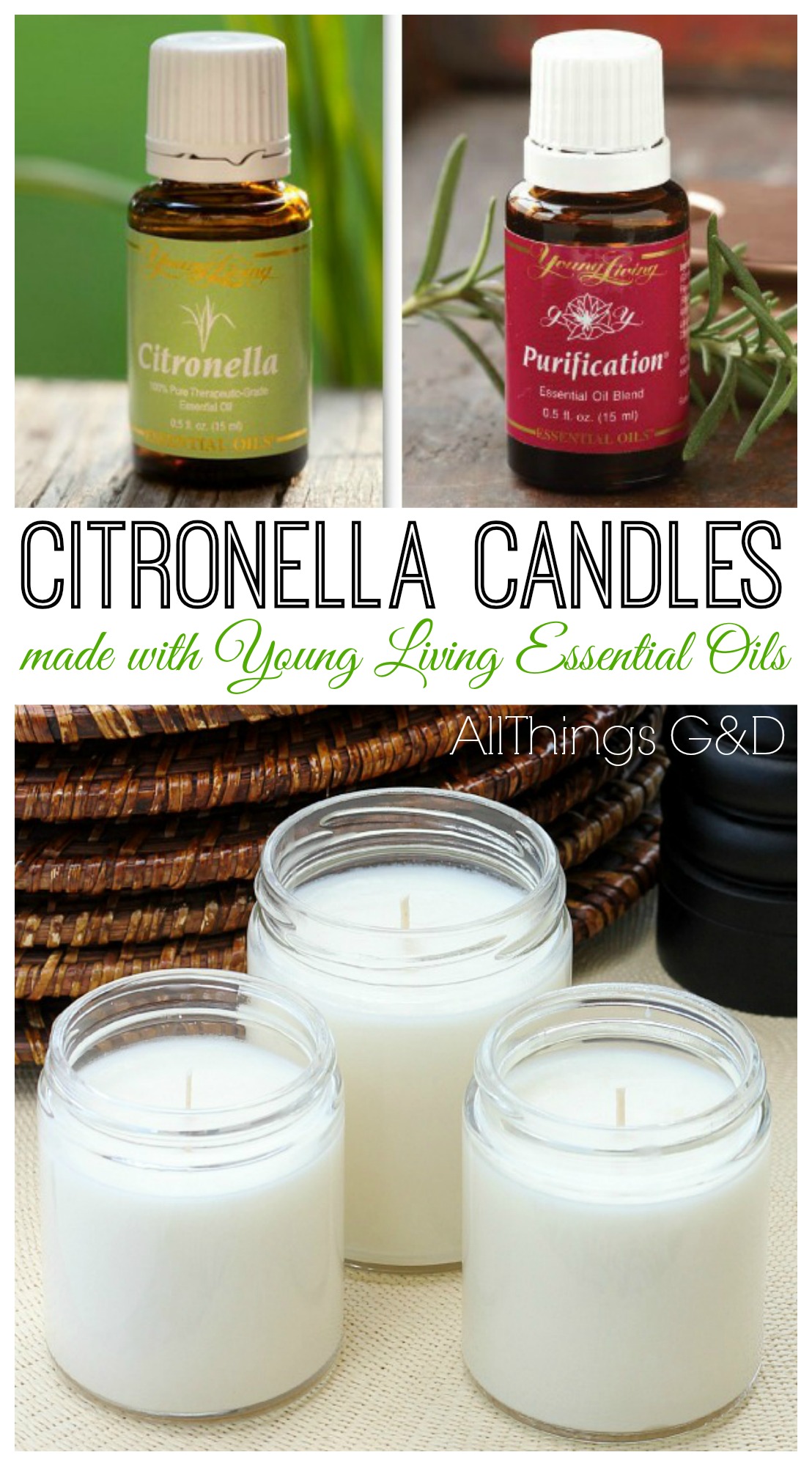 Make Your Own (Even Better) Citronella Candles All Things G&D