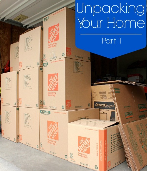 Unpacking Your Home: Part 1