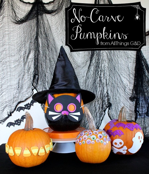 No-Carve Pumpkin Ideas