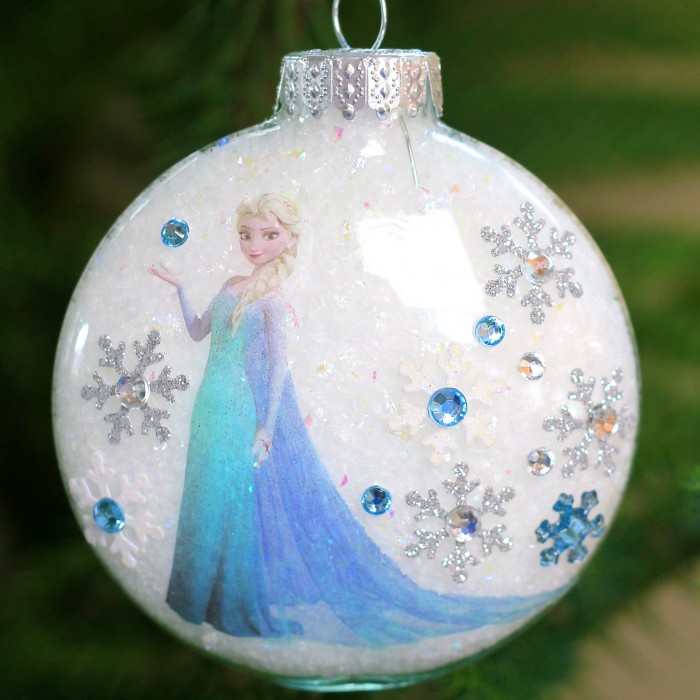 DIY Princess Elsa Ornament