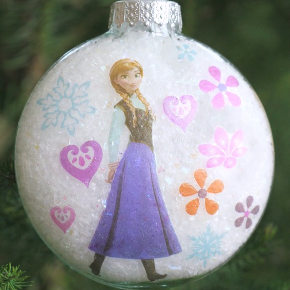 DIY Princess Anna Ornament