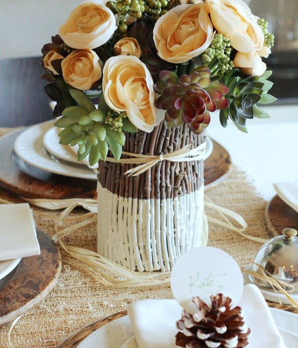 Easy Fall Tablescape