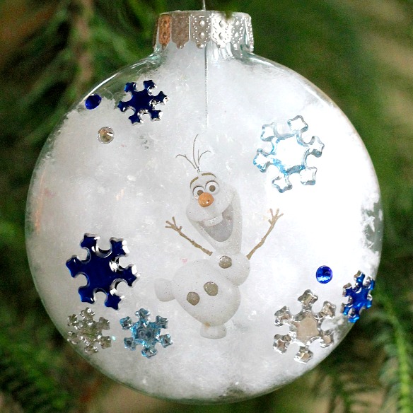 DIY Olaf Ornament